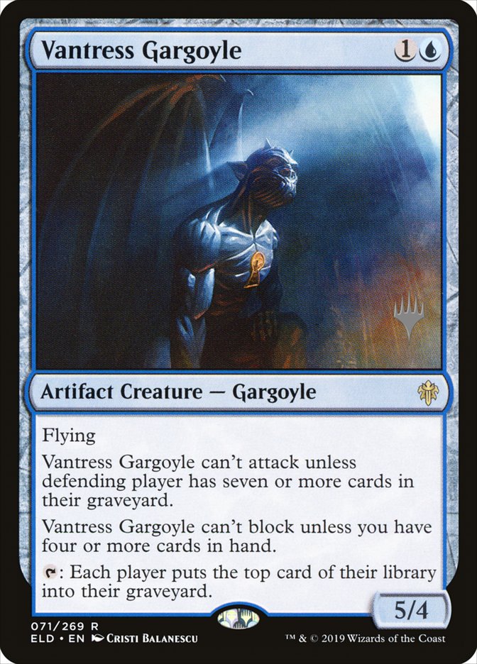 Vantress Gargoyle (Promo Pack) [Throne of Eldraine Promos] | Yard's Games Ltd