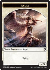 Angel // Cat Double-Sided Token [Commander 2018 Tokens] | Yard's Games Ltd