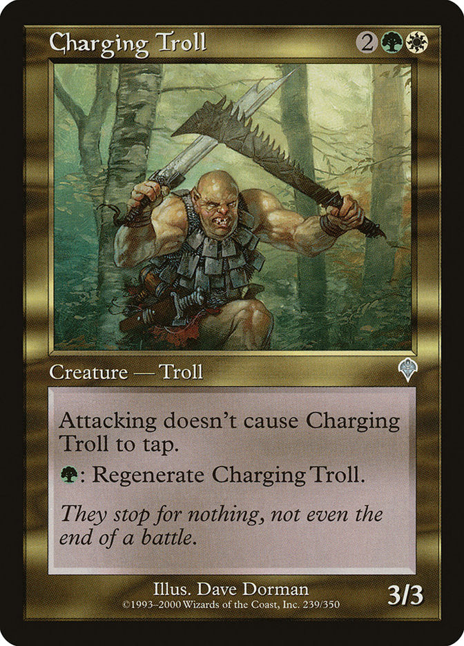 Charging Troll [Invasion] | Yard's Games Ltd