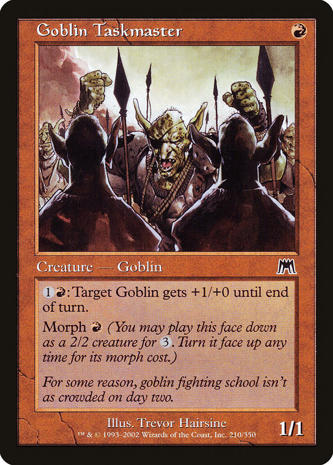 Goblin Taskmaster [Onslaught] | Yard's Games Ltd