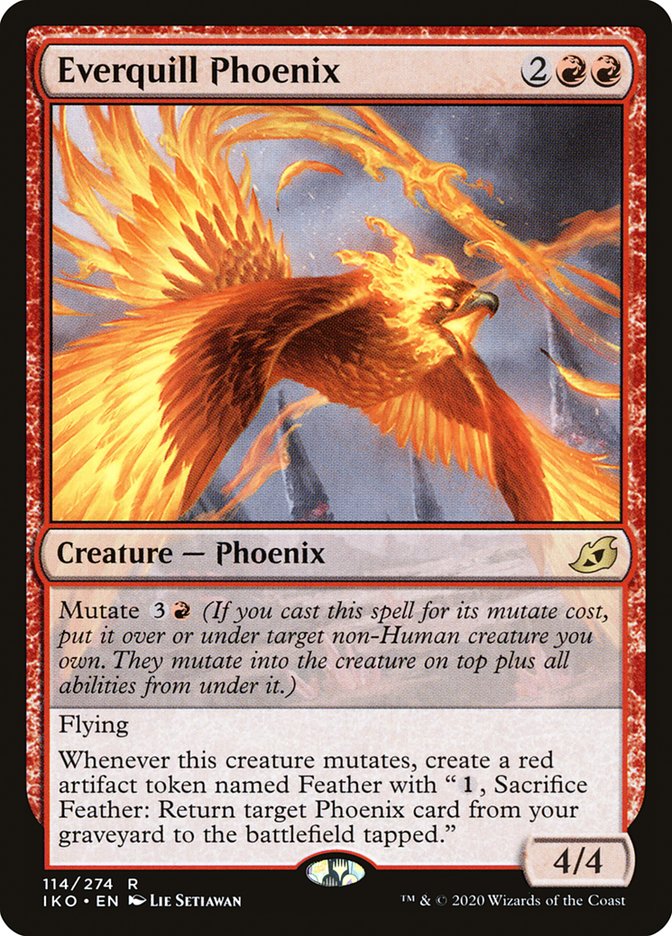 Everquill Phoenix [Ikoria: Lair of Behemoths] | Yard's Games Ltd