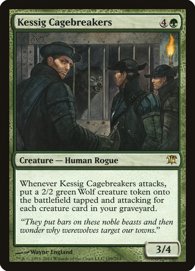 Kessig Cagebreakers [Innistrad] | Yard's Games Ltd