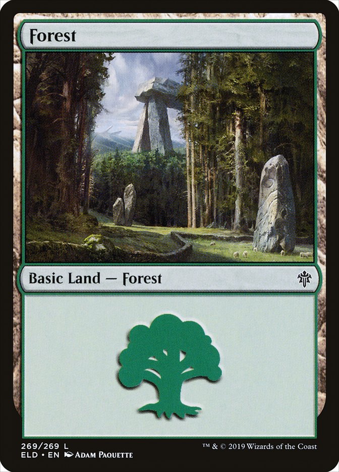 Forest (269) [Throne of Eldraine] | Yard's Games Ltd