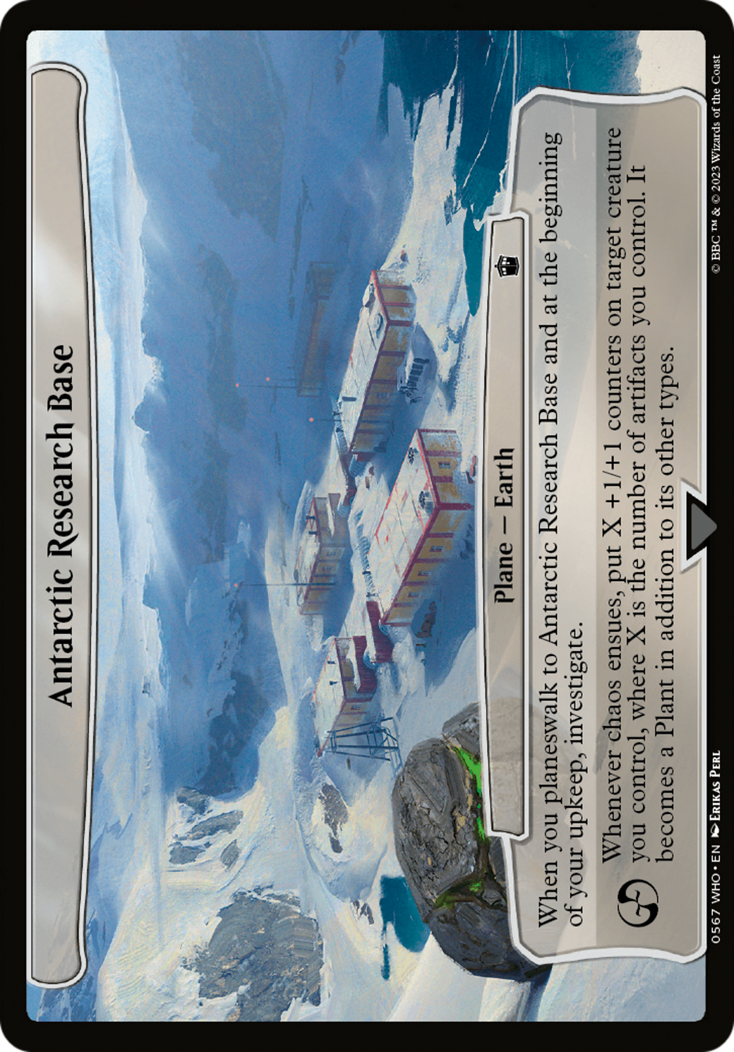 Antarctic Research Base [Planechase] | Yard's Games Ltd