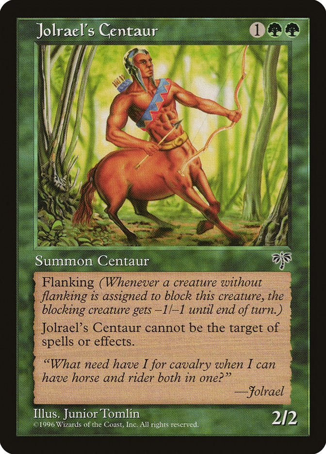 Jolrael's Centaur [Mirage] | Yard's Games Ltd