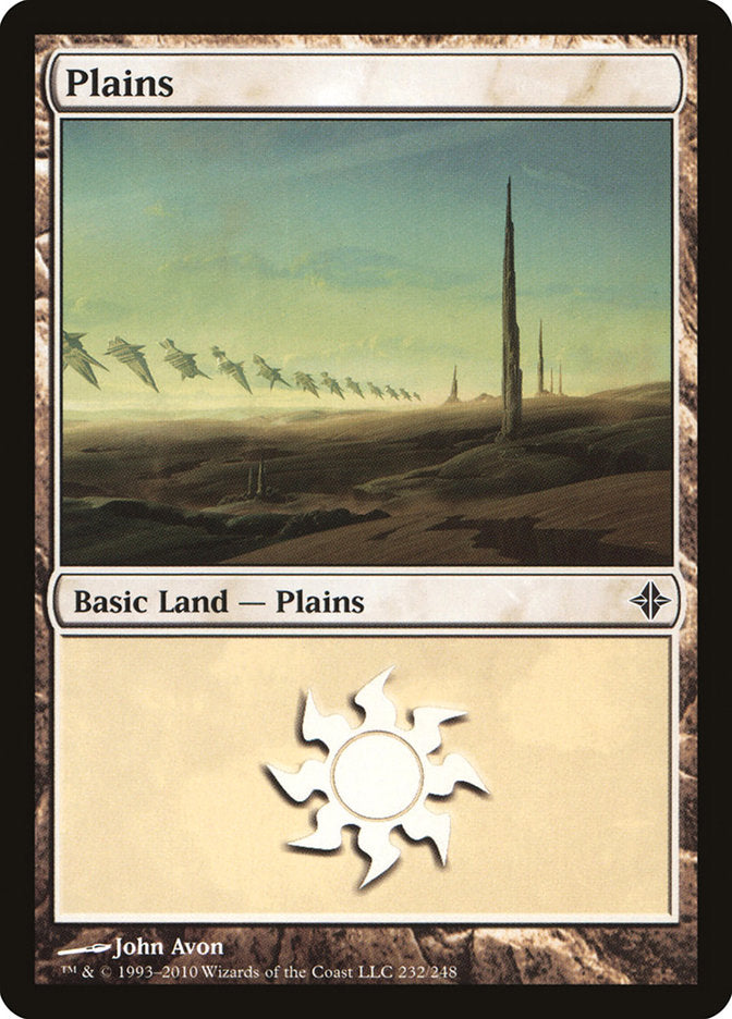Plains (232) [Rise of the Eldrazi] | Yard's Games Ltd