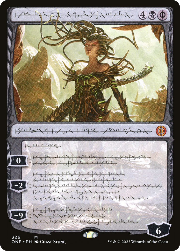 Vraska, Betrayal's Sting (Phyrexian) [Phyrexia: All Will Be One] | Yard's Games Ltd