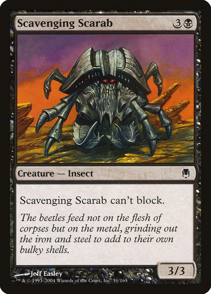 Scavenging Scarab [Darksteel] | Yard's Games Ltd