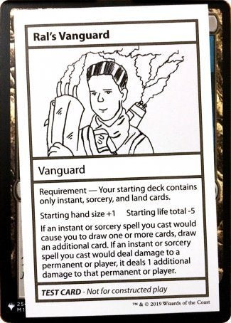 Ral's Vanguard (2021 Edition) [Mystery Booster Playtest Cards] | Yard's Games Ltd