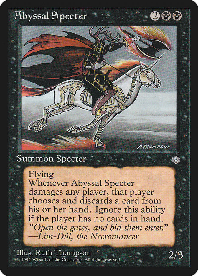 Abyssal Specter [Ice Age] | Yard's Games Ltd