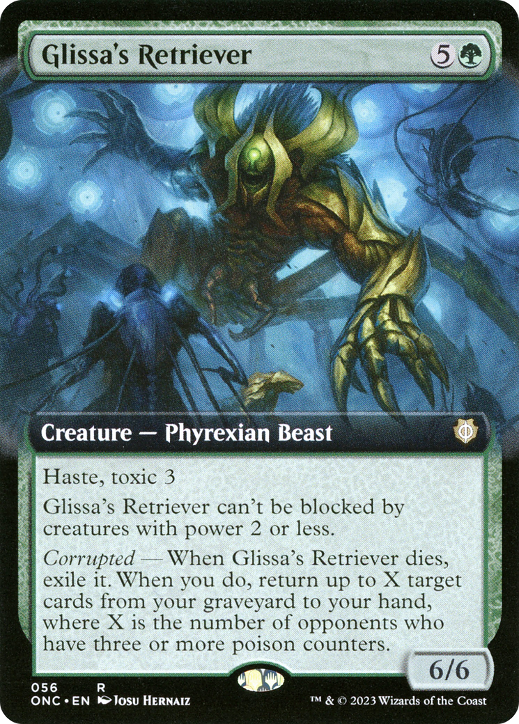 Glissa's Retriever (Extended Art) [Phyrexia: All Will Be One Commander] | Yard's Games Ltd
