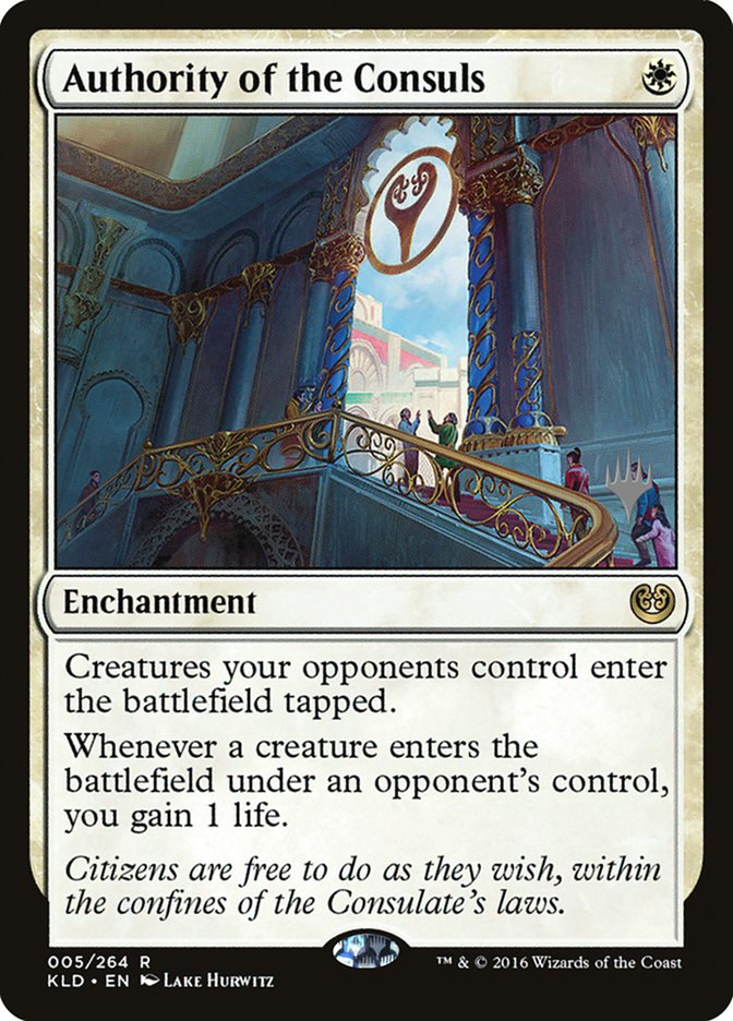 Authority of the Consuls (Promo Pack) [Kaladesh Promos] | Yard's Games Ltd