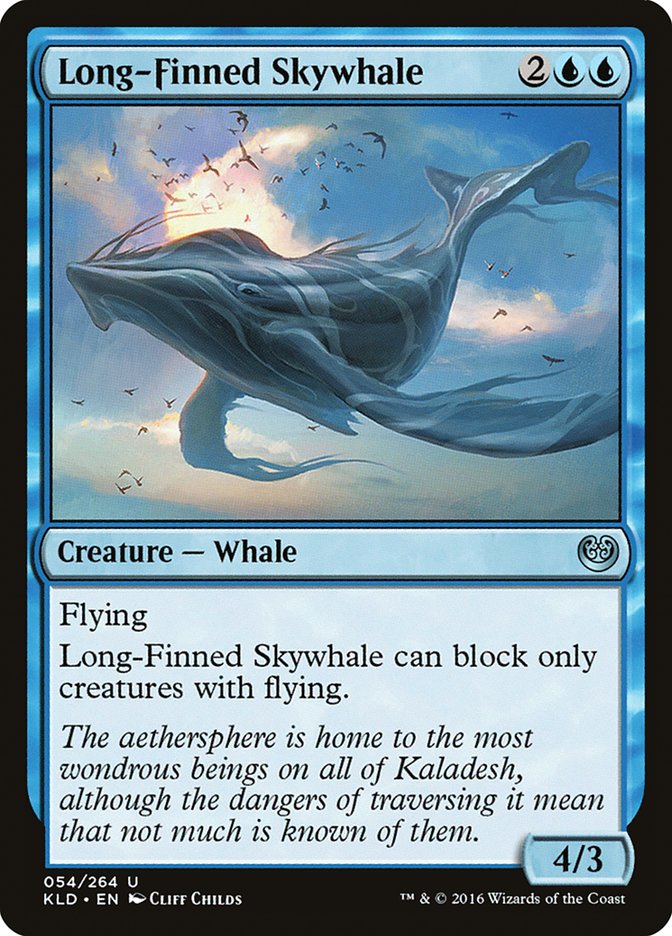 Long-Finned Skywhale [Kaladesh] | Yard's Games Ltd