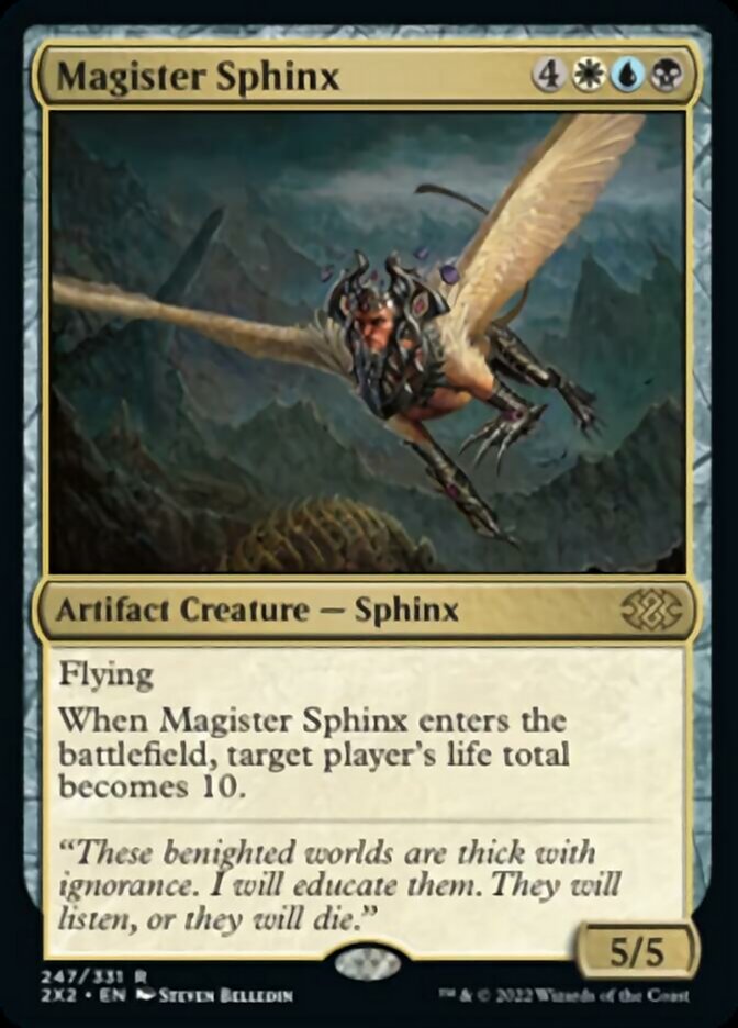 Magister Sphinx [Double Masters 2022] | Yard's Games Ltd