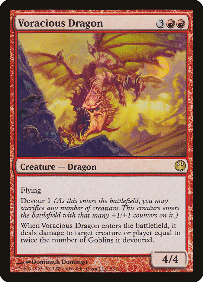 Voracious Dragon [Duel Decks: Knights vs. Dragons] | Yard's Games Ltd