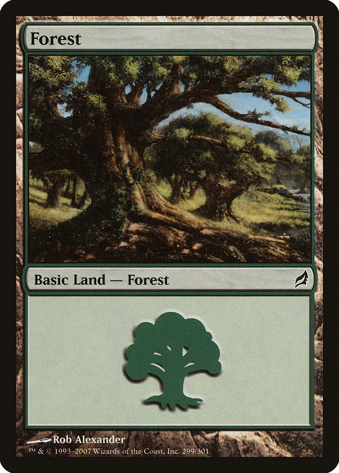 Forest (299) [Lorwyn] | Yard's Games Ltd