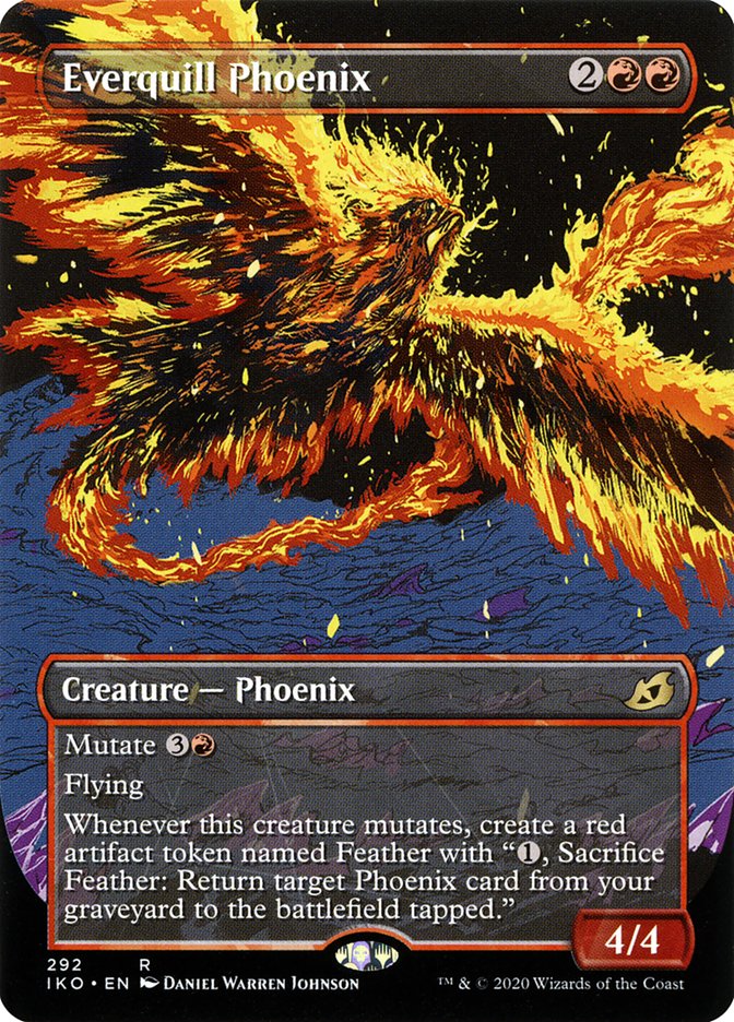 Everquill Phoenix (Showcase) [Ikoria: Lair of Behemoths] | Yard's Games Ltd