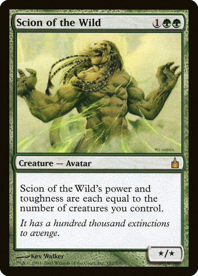 Scion of the Wild [Ravnica: City of Guilds] | Yard's Games Ltd
