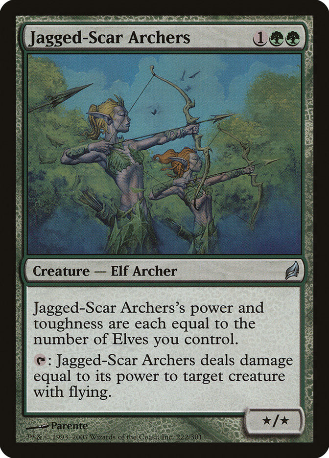 Jagged-Scar Archers [Lorwyn] | Yard's Games Ltd