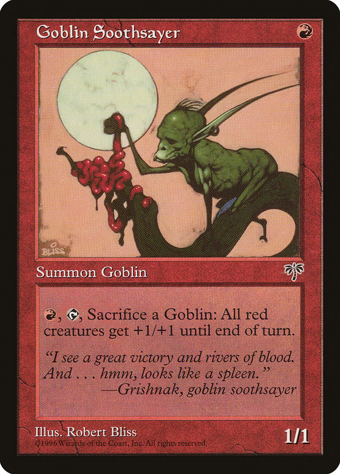 Goblin Soothsayer [Mirage] | Yard's Games Ltd