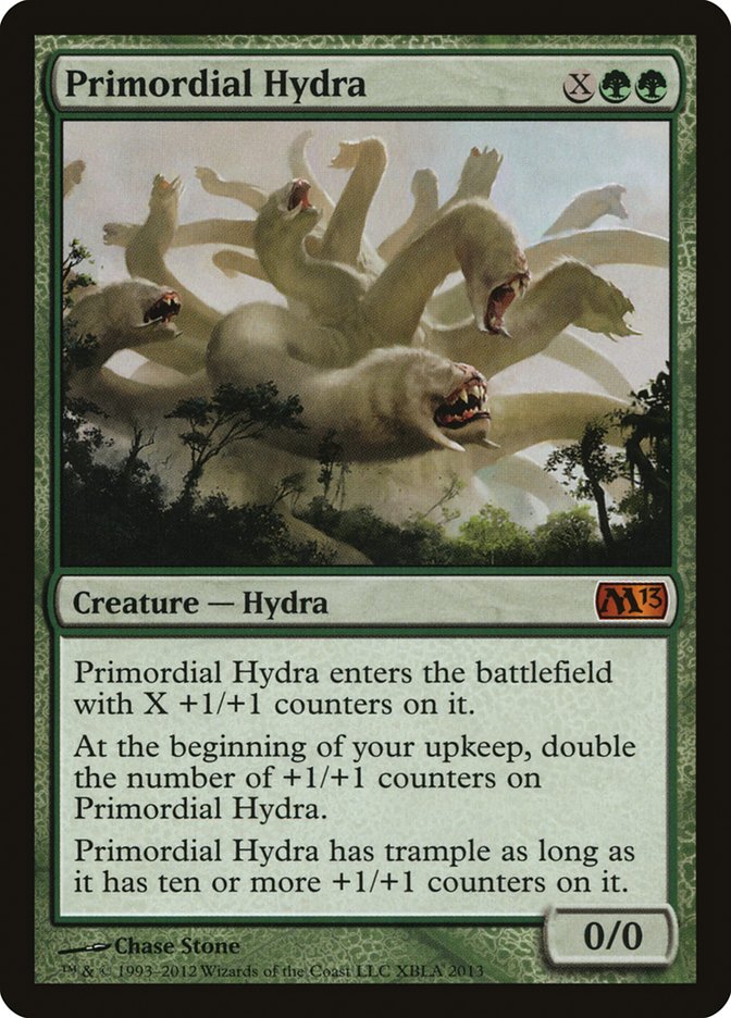 Primordial Hydra (Duels of the Planeswalkers Promos) [Duels of the Planeswalkers Promos 2013] | Yard's Games Ltd