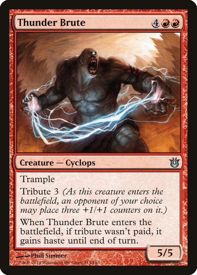 Thunder Brute [Born of the Gods] | Yard's Games Ltd
