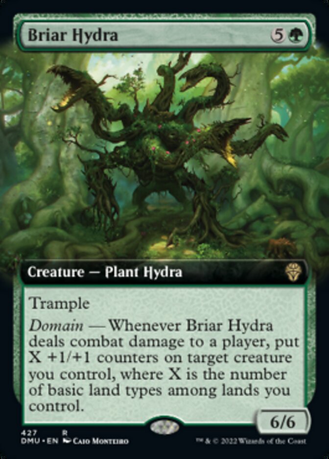 Briar Hydra (Extended Art) [Dominaria United] | Yard's Games Ltd