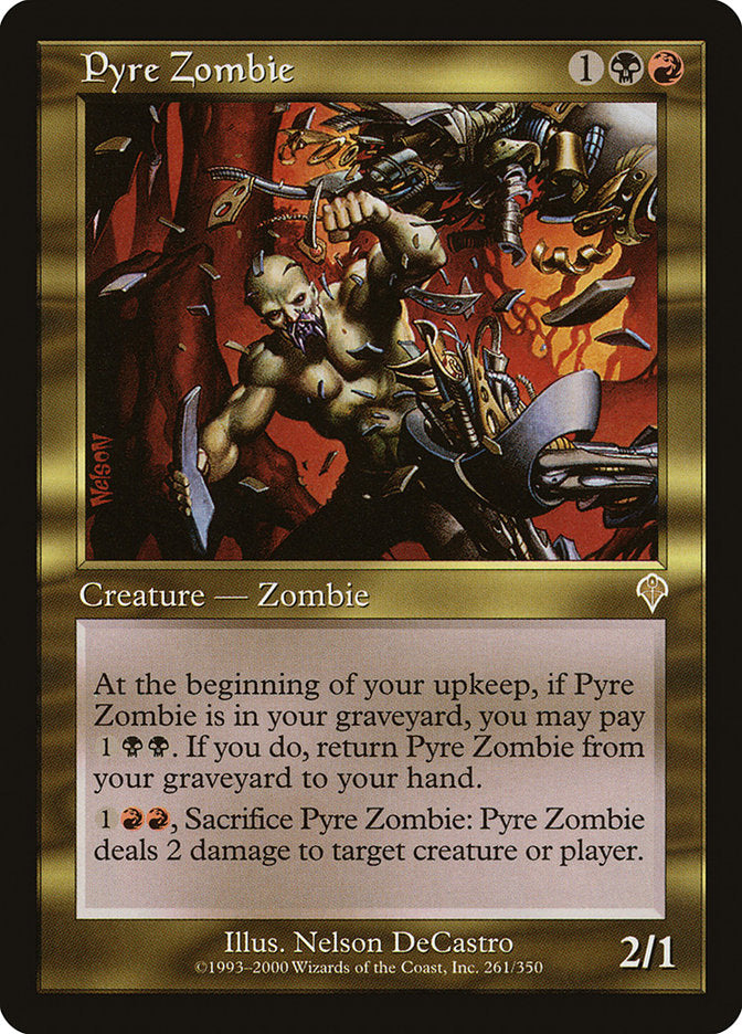 Pyre Zombie [Invasion] | Yard's Games Ltd