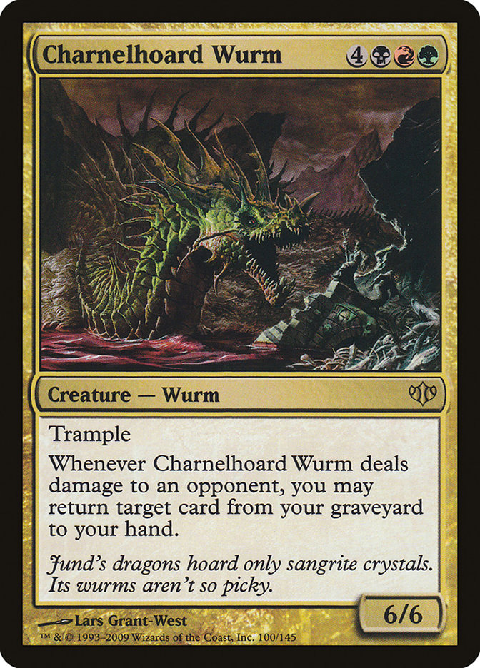 Charnelhoard Wurm [Conflux] | Yard's Games Ltd