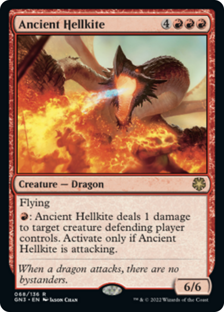 Ancient Hellkite [Game Night: Free-for-All] | Yard's Games Ltd