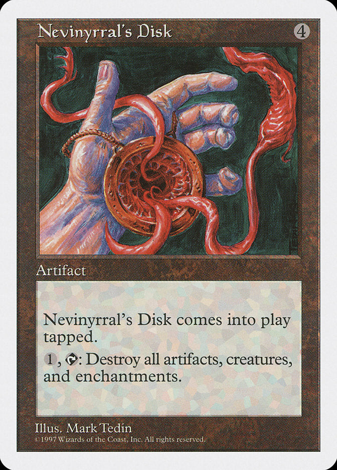 Nevinyrral's Disk [Fifth Edition] | Yard's Games Ltd