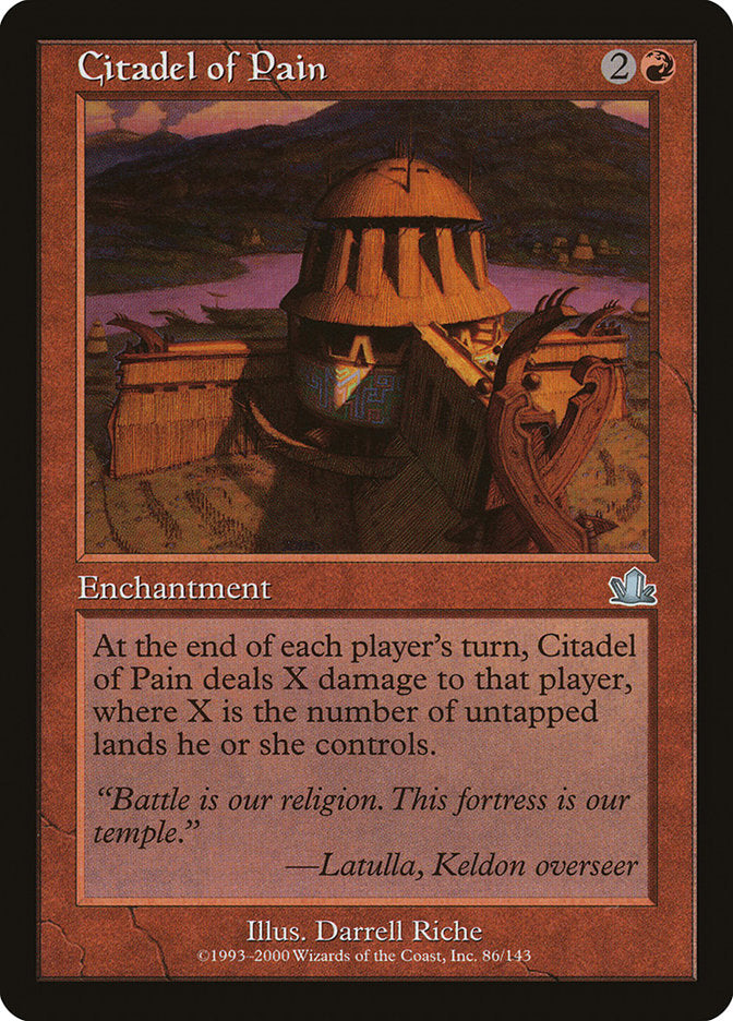 Citadel of Pain [Prophecy] | Yard's Games Ltd