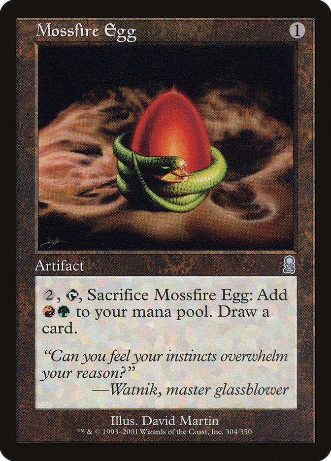 Mossfire Egg [Odyssey] | Yard's Games Ltd