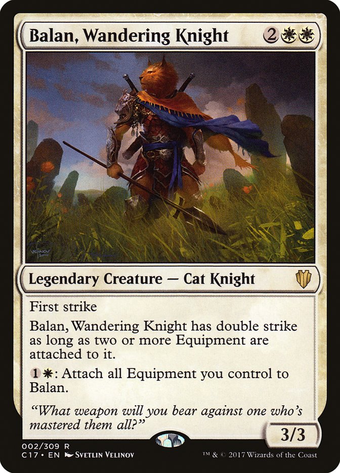 Balan, Wandering Knight [Commander 2017] | Yard's Games Ltd