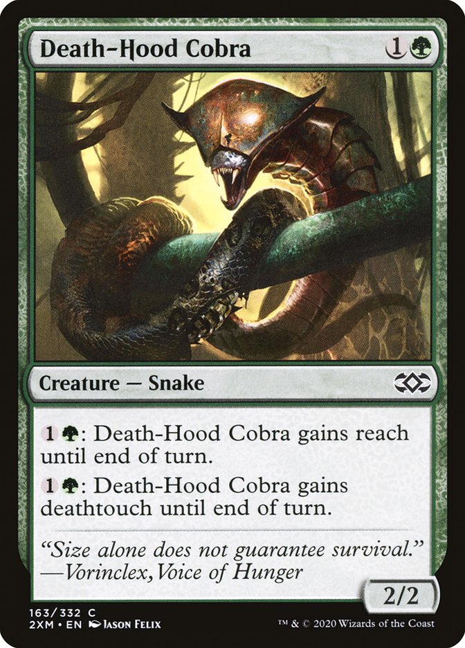 Death-Hood Cobra [Double Masters] | Yard's Games Ltd