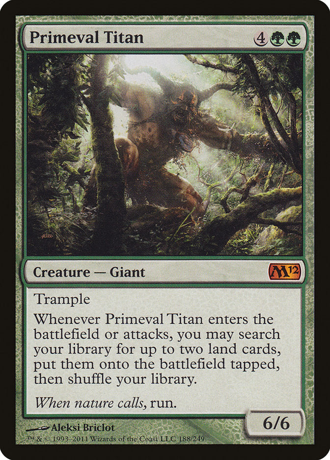Primeval Titan [Magic 2012] | Yard's Games Ltd