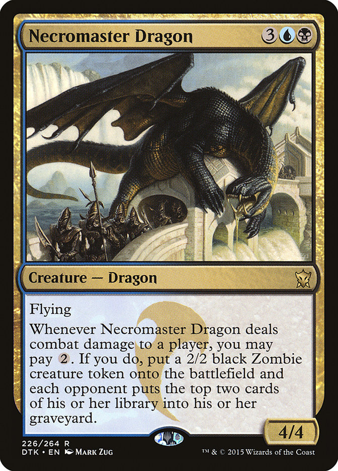 Necromaster Dragon [Dragons of Tarkir] | Yard's Games Ltd