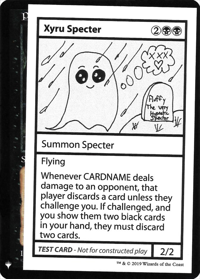 Xyru Specter [Mystery Booster Playtest Cards] | Yard's Games Ltd