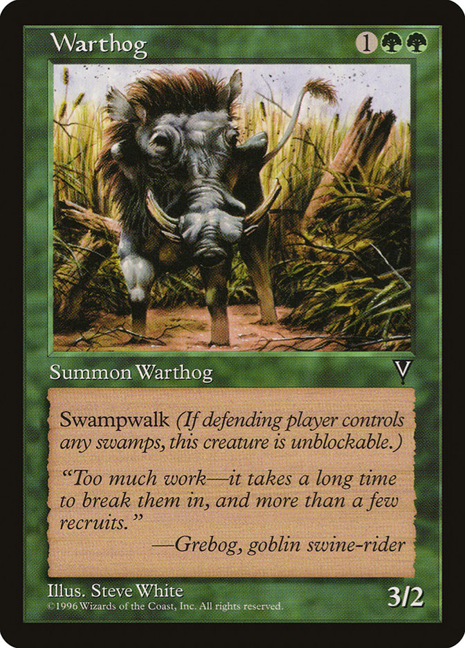 Warthog [Visions] | Yard's Games Ltd