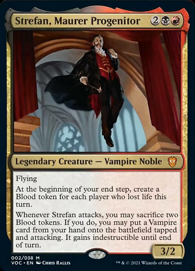 Strefan, Maurer Progenitor [Innistrad: Crimson Vow Commander] | Yard's Games Ltd