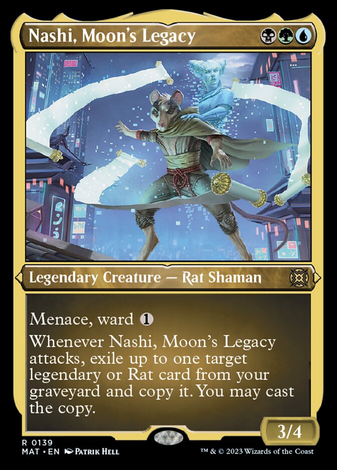 Nashi, Moon's Legacy (Foil Etched) [March of the Machine: The Aftermath] | Yard's Games Ltd