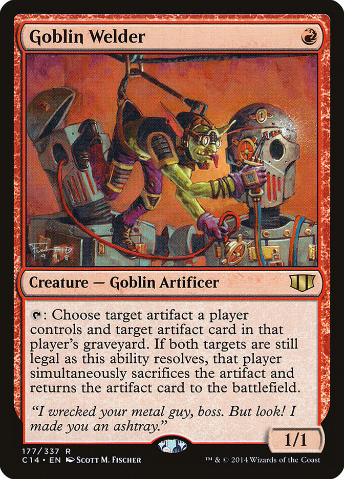 Goblin Welder [Commander 2014] | Yard's Games Ltd