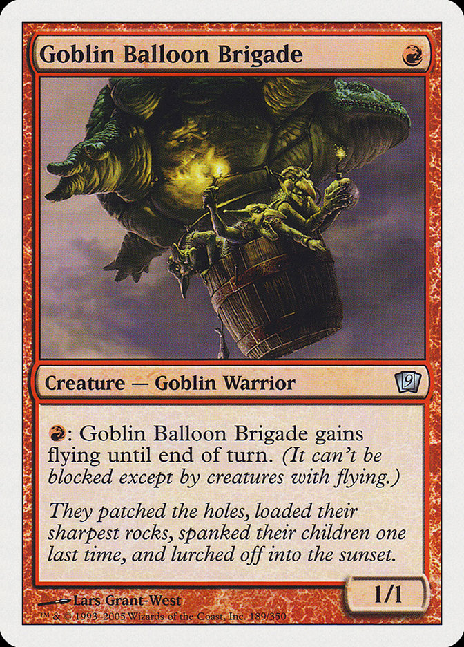 Goblin Balloon Brigade [Ninth Edition] | Yard's Games Ltd