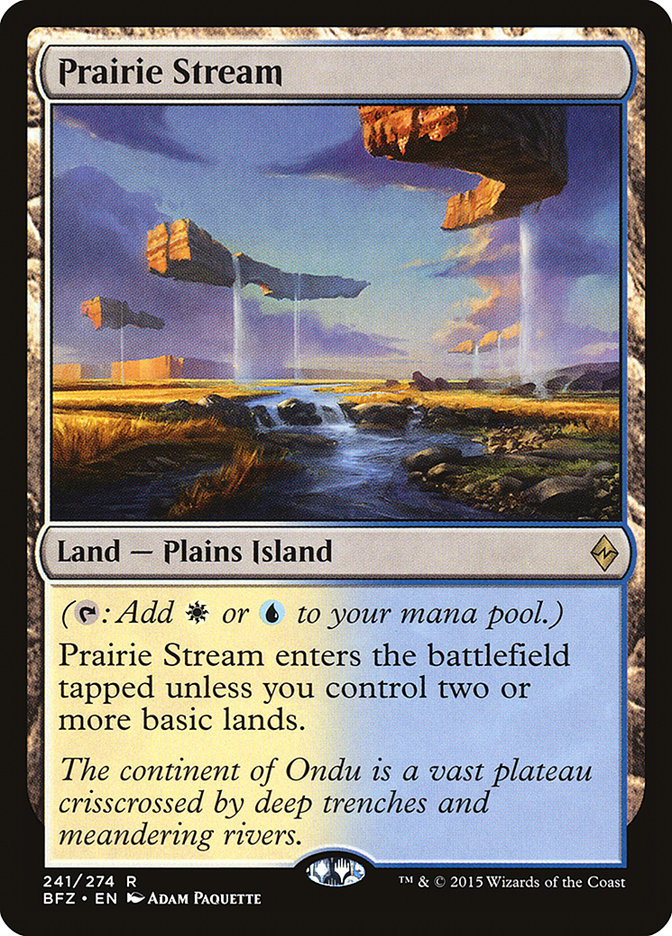 Prairie Stream [Battle for Zendikar] | Yard's Games Ltd