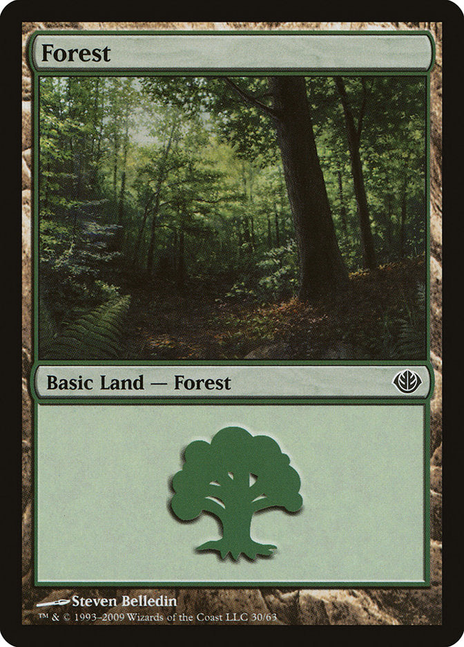 Forest (30) [Duel Decks: Garruk vs. Liliana] | Yard's Games Ltd