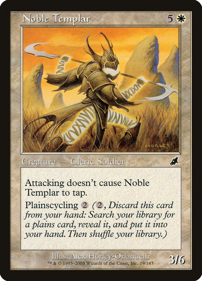Noble Templar [Scourge] | Yard's Games Ltd