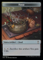 Food // Citizen Double-Sided Token [Streets of New Capenna Commander Tokens] | Yard's Games Ltd