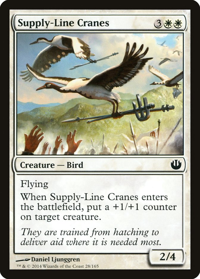 Supply-Line Cranes [Journey into Nyx] | Yard's Games Ltd