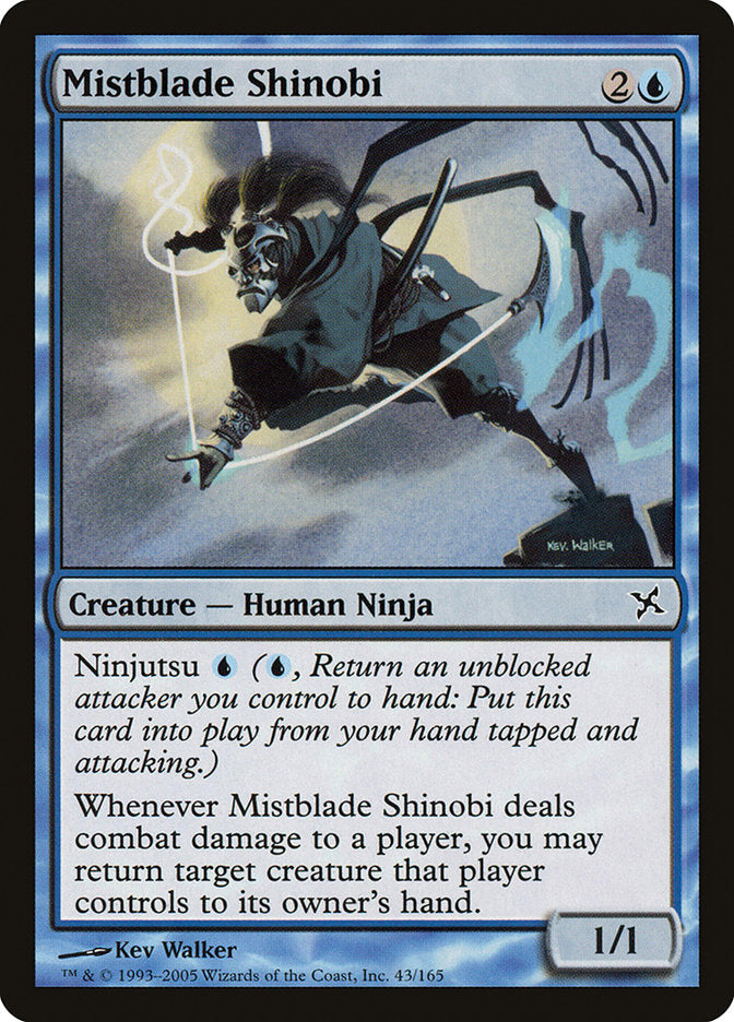 Mistblade Shinobi [Betrayers of Kamigawa] | Yard's Games Ltd