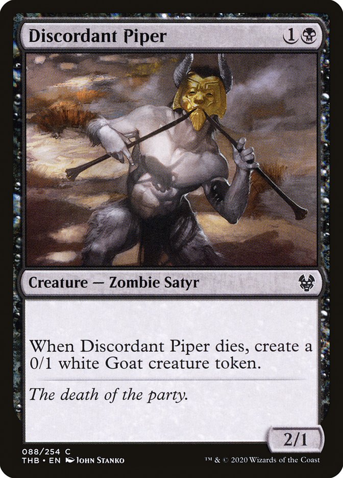 Discordant Piper [Theros Beyond Death] | Yard's Games Ltd